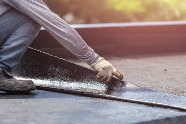 Professional Basement Waterproofing technician working in Othello, WA